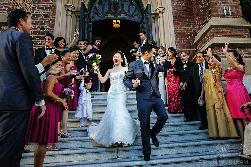 San Francisco Sir Francis Drake Hotel Wedding