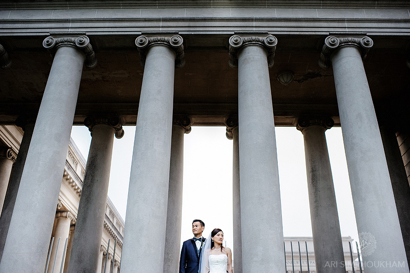 San Francisco Sir Francis Drake Hotel Wedding