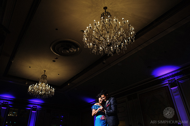 San Francisco Sir Francis Drake Hotel Wedding