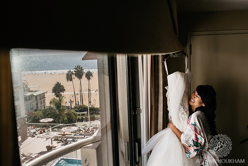Loews Santa Monica Beach Hotel Wedding Photography 0013