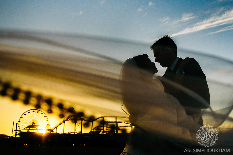 Asteria + Mike | Loews Santa Monica Beach Hotel Wedding Photography